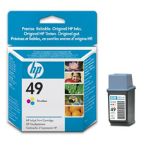 51649AE �������� �49 ��� HP DJ 350�/350�Bi/600/610C/640C/660C/670C/690C/695C, OffiCJetLX/350C/500/590/635) Tri-Colour ��������