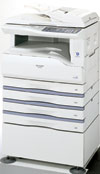 Sharp AR-M205RU ��� �����/�������/������ A3, 16 ���./���., 600X1200 dpi, �������, 2 ������� + ������� ������ �� 100 ������, SOPM, ������� 25-400%, ������. ����� ���. 8 000 ���./���., �������� ��������